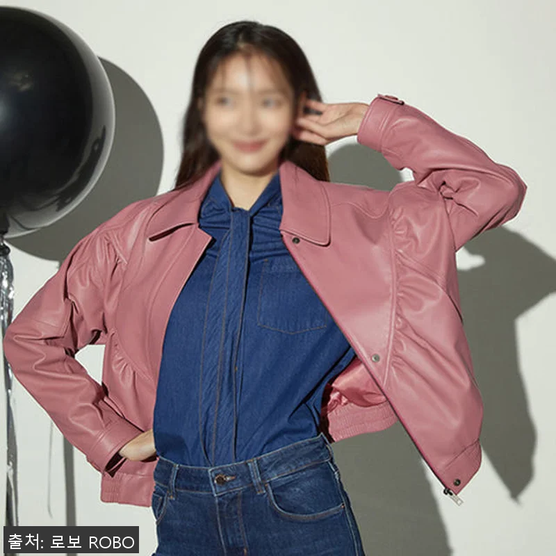 로보 이태리 셔링 블루종 재킷 GJK 관련 이미지 1