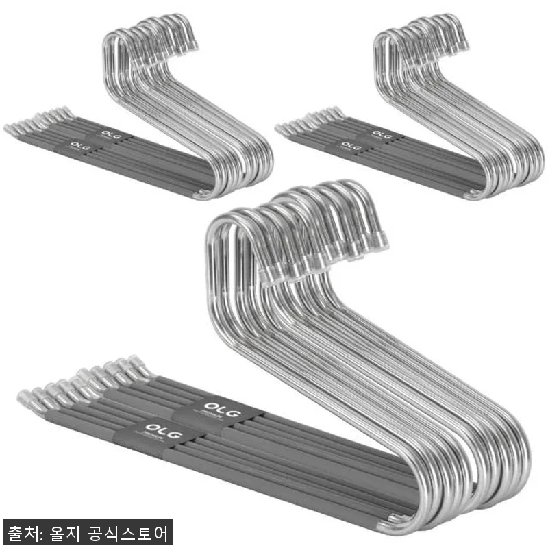 올지 8mm 논슬립 바지걸이 스텐 화 관련 이미지 1