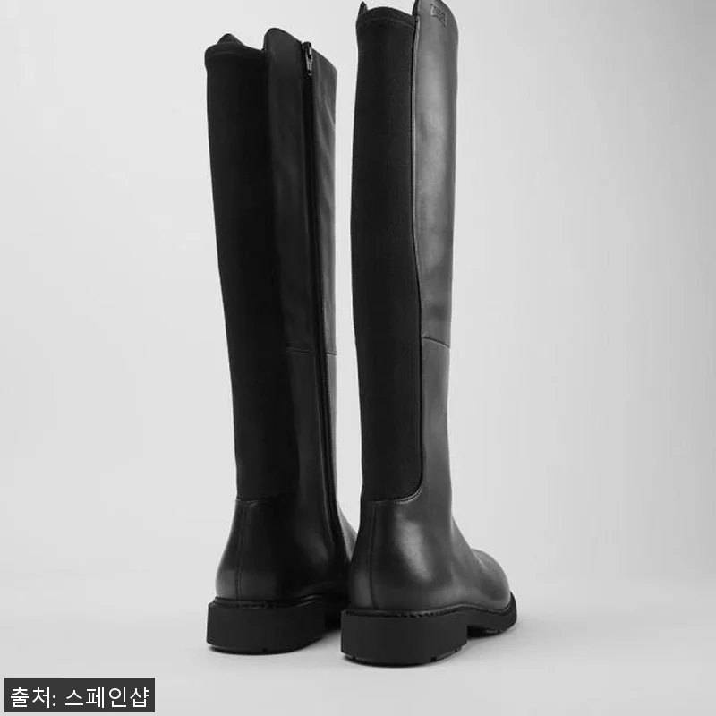 캠퍼 클래식 블랙 레더 롱부츠 Neu 관련 이미지 2