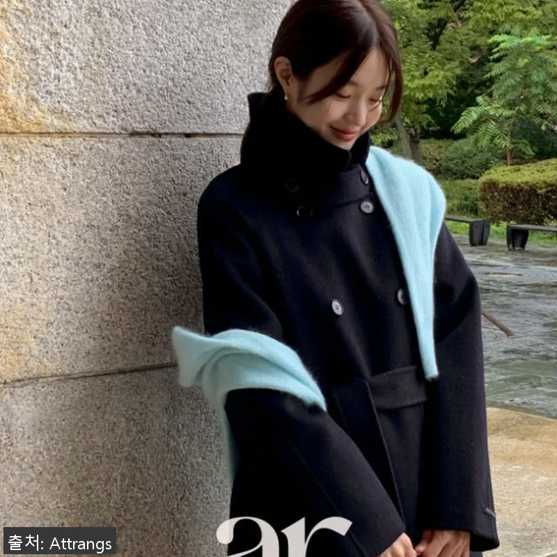 [자체제작] 울함유 오버핏 스트랩 더 관련 이미지 3