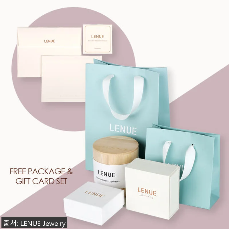 레뉴 화이트 오팔 로레트 캐보션 하트 관련 이미지 3