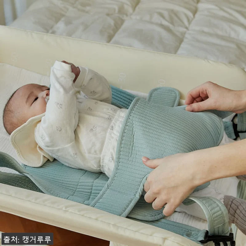 캥거루루 통풍 신생아 아기띠 사용후기 관련 이미지 2