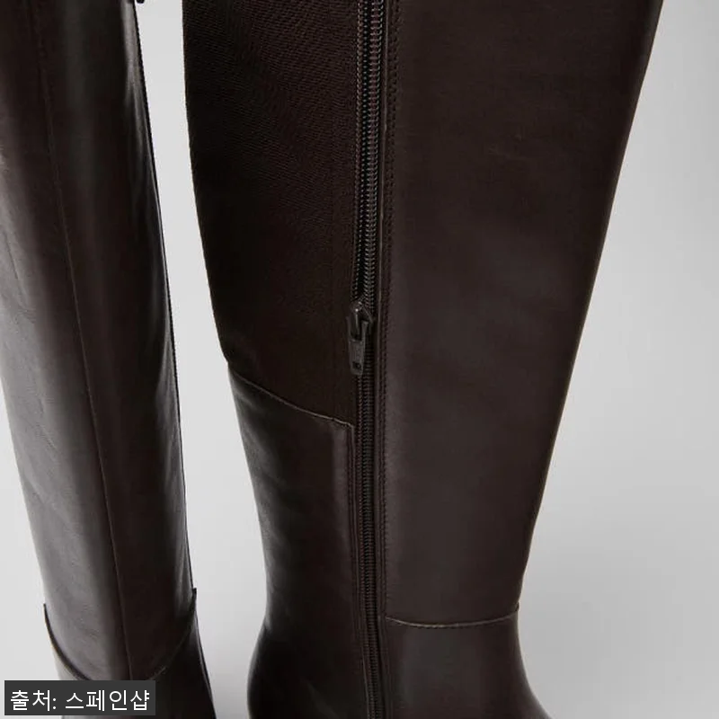 캠퍼 프리미엄 레더 클래식 브라운 롱 관련 이미지 3