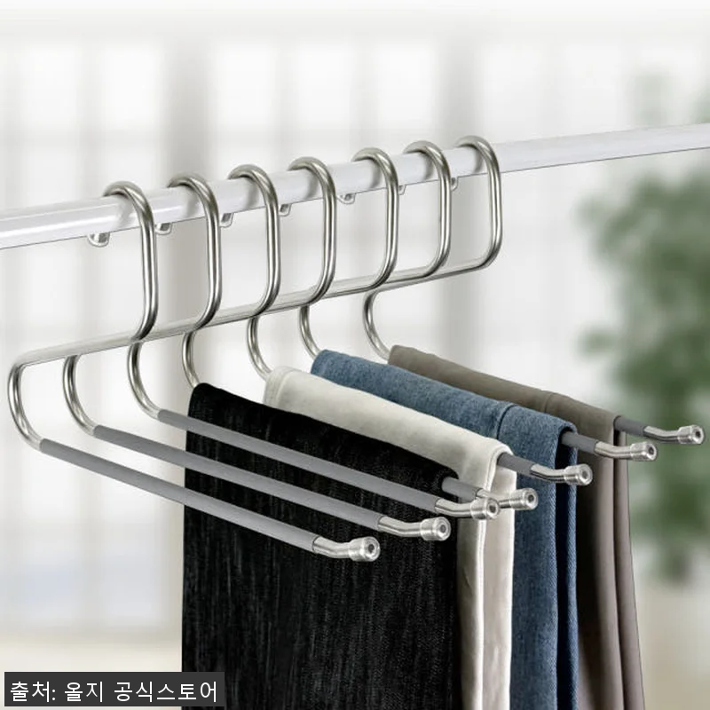 올지 8mm 논슬립 바지걸이 스텐 화 관련 이미지 3
