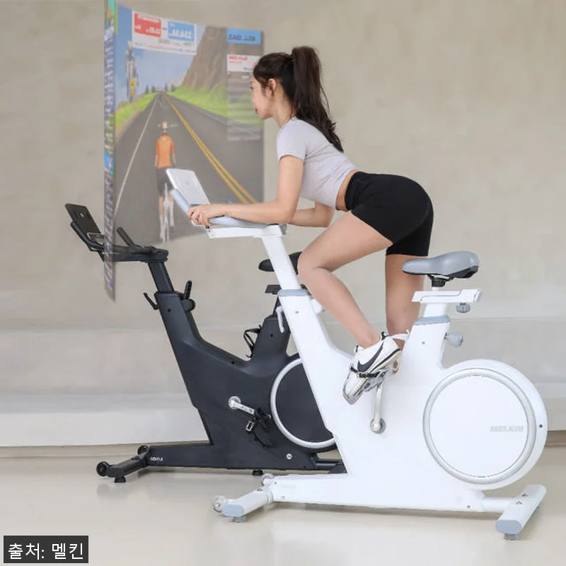 멜킨 스마트 스피닝 실내자전거 사용 관련 이미지 4