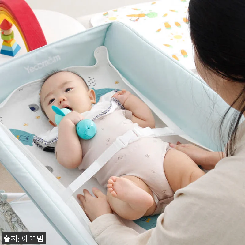 예꼬맘 트롤리 기저귀갈이대 원터치 사 관련 이미지 5