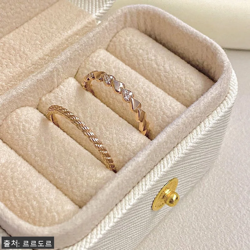 14K 로프 뺑돌이반지 커팅 밧줄 심 관련 이미지 5