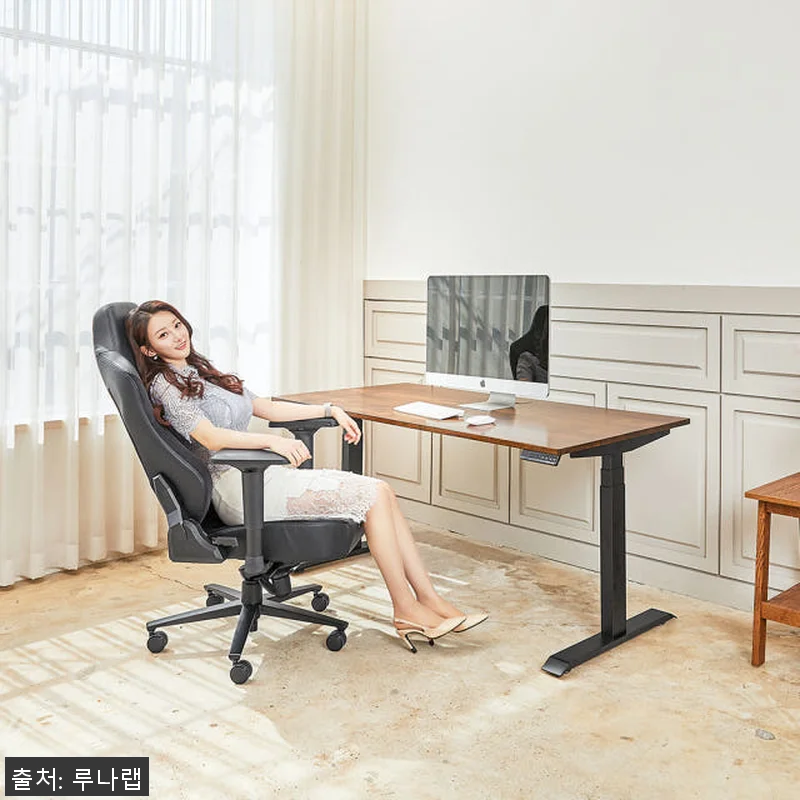 루나랩 원목 듀얼모터 전동 높이조절 관련 이미지 4