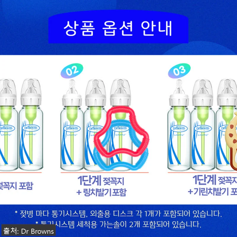 닥터브라운 유리 베이직 젖병 내로우넥 관련 이미지 6