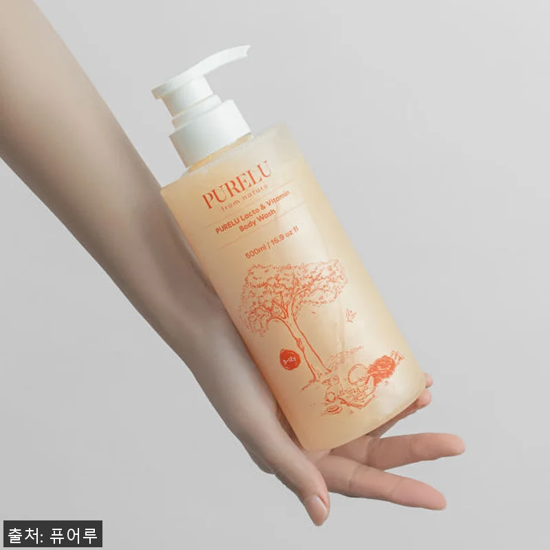 퓨어루 락토 비타민 키즈바디워시 사용 관련 이미지 6