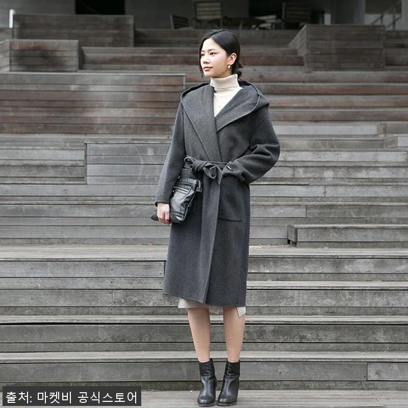 NITCOT 여성용 핸드메이드 코트 관련 이미지 6