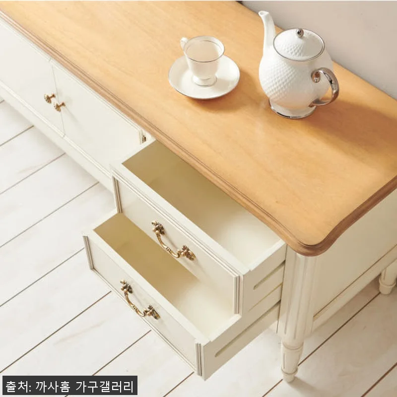 까사홈 헤이미 엔틱 아이보리 원목 거 관련 이미지 6