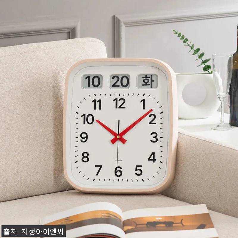플라이토 이잉크 플립 무소음 벽시계 관련 이미지 6
