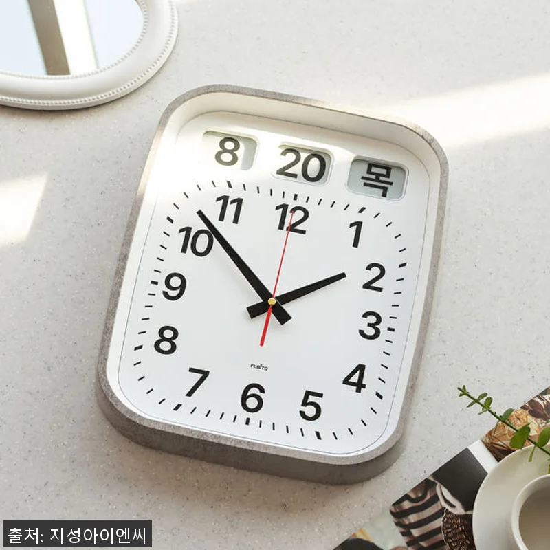 플라이토 이잉크 플립 무소음 벽시계 관련 이미지 9