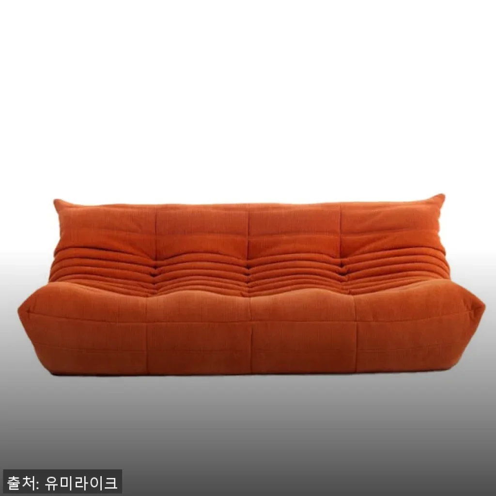 토고 소파 Togo sofa 3인 스웨이드 사용후기: 공간을 완성하는 포근함과 세련된 감성