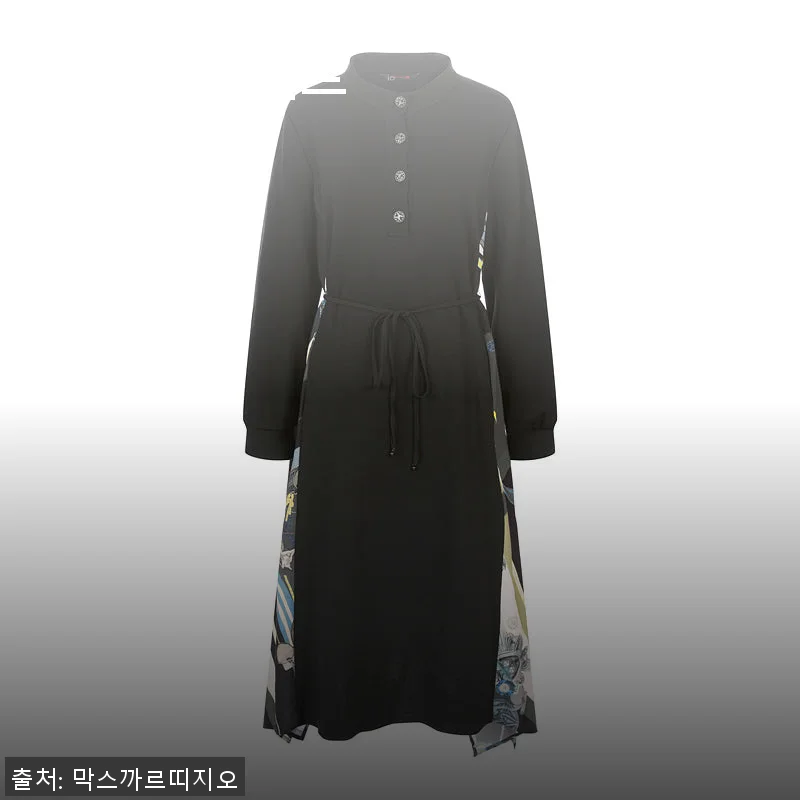 사이드 프린트 롱원피스, 직접 입어본 따뜻함과 스타일의 완벽 조화