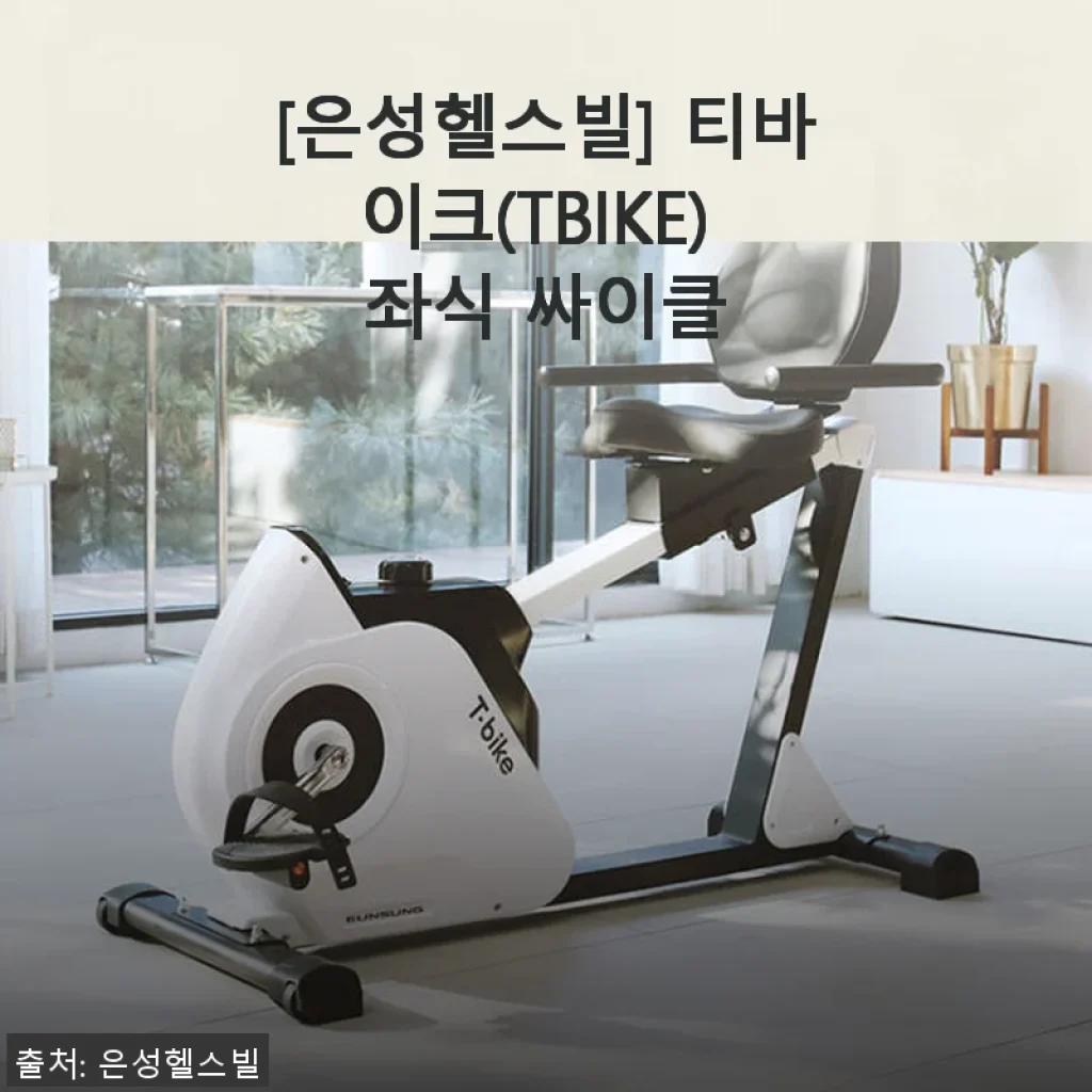 은성헬스빌 티바이크 좌식 싸이클 사용후기: 한 달 넘게 직접 타보니