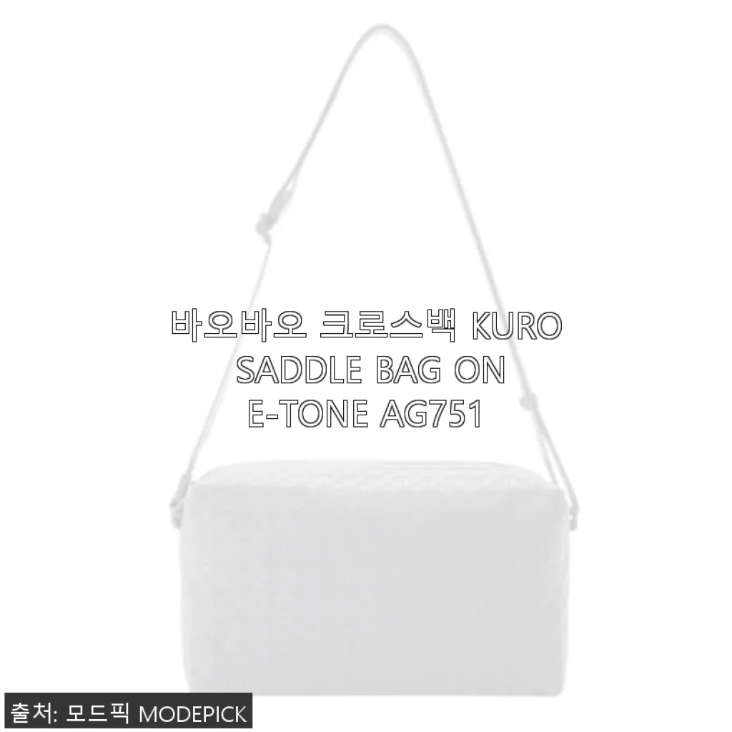 바오바오 크로스백 KURO SADDLE BAG ONE-TONE 사용후기와 구매팁