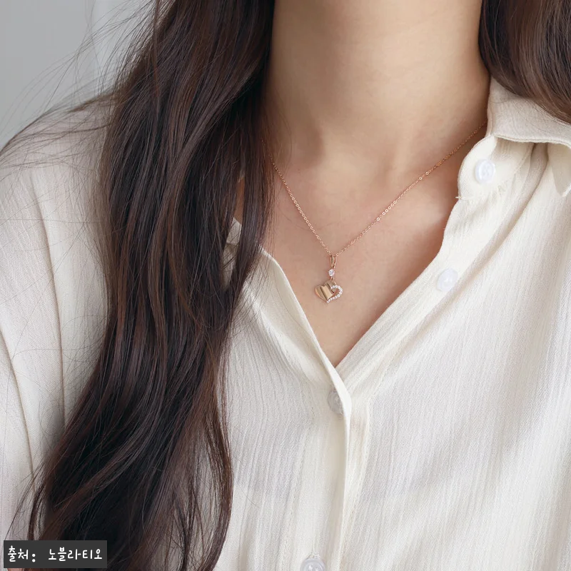 14K 목걸이 로엔하트 사용후기: 여 관련 이미지 1