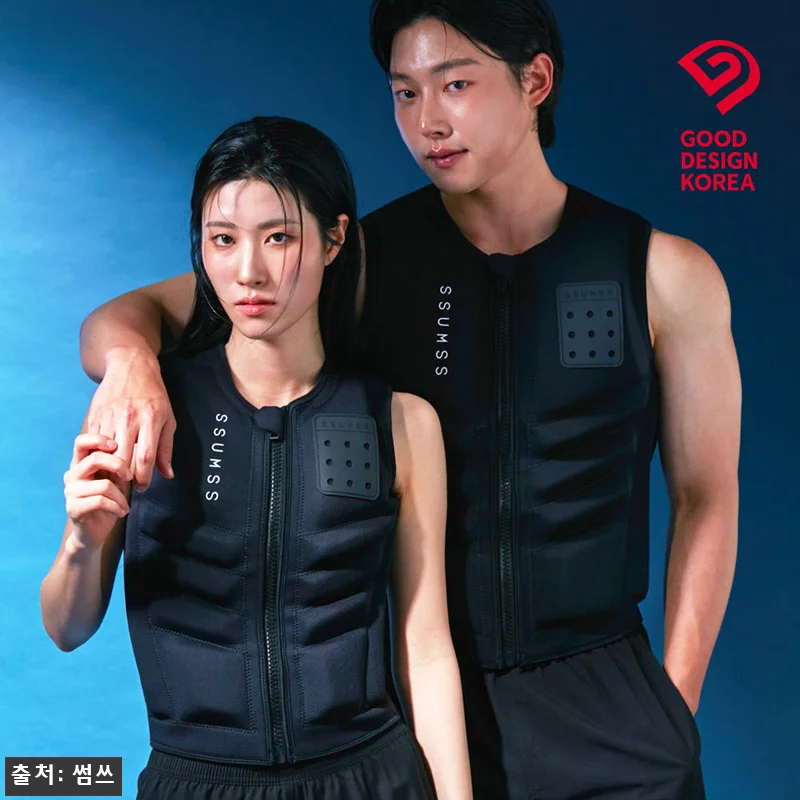 썸쓰 구명조끼 ACTIVE 블랙 사용 관련 이미지 1