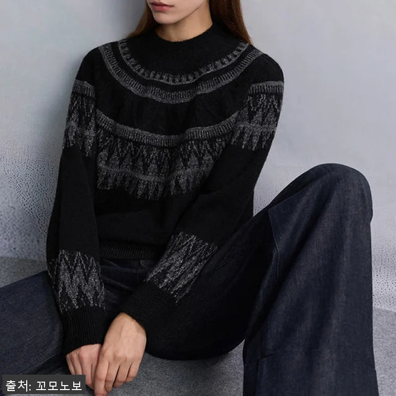 꼬모노보 페루산 알파카 혼방 노르딕 관련 이미지 2