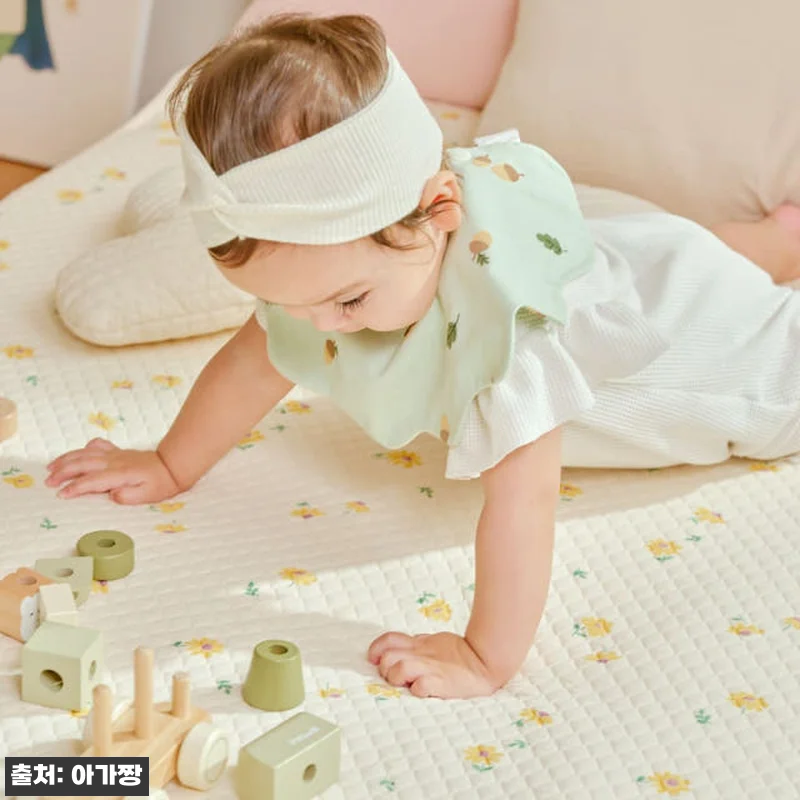 아가짱 신생아 무형광 논슬립 방수요 관련 이미지 2