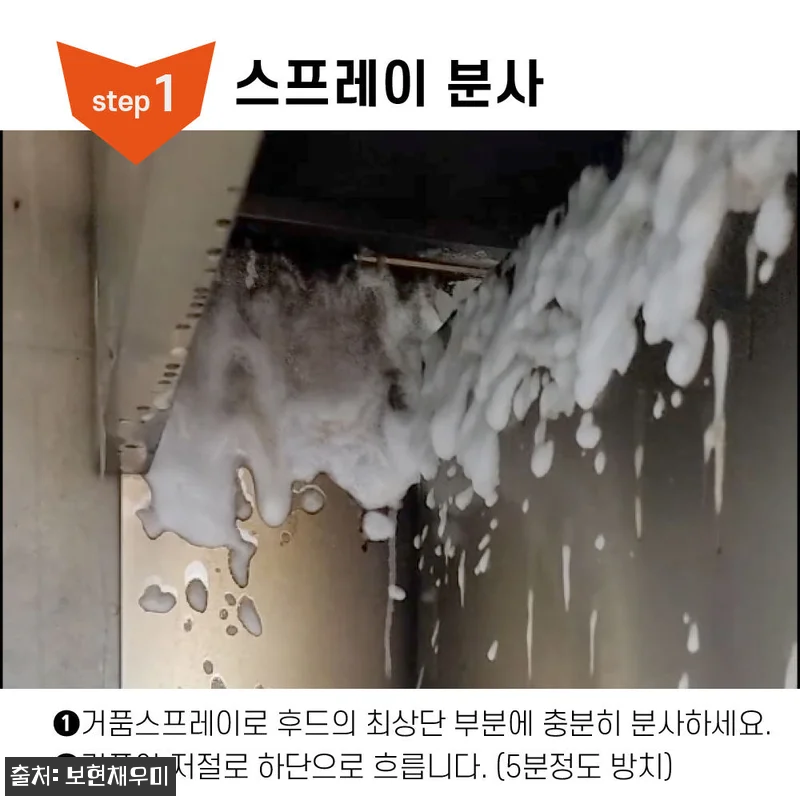 보현채우미 후드 클리너 4kg 사용후 관련 이미지 2