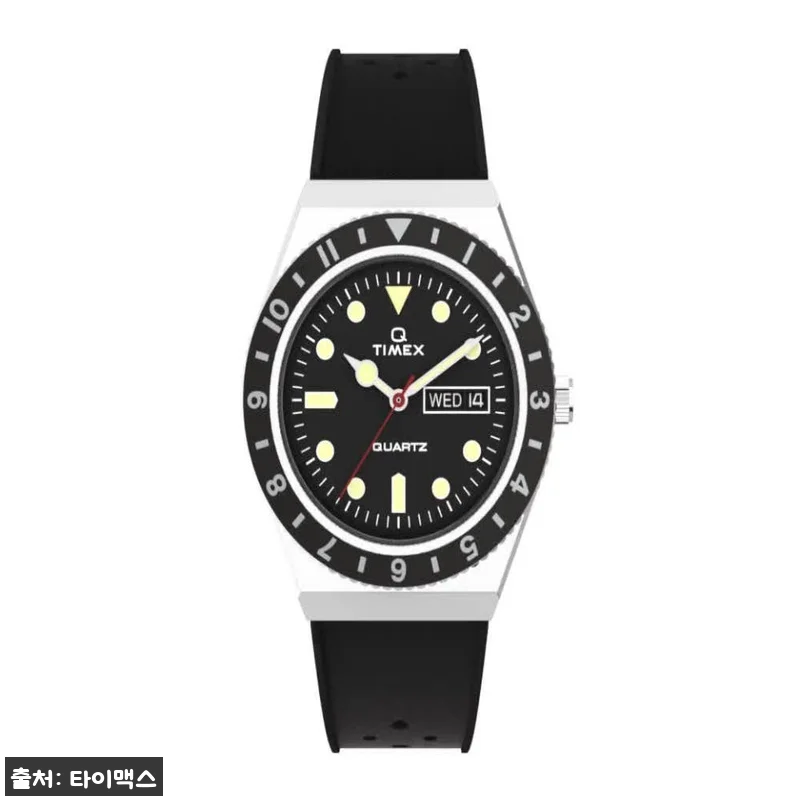 타이맥스 Q TIMEX 러버스트랩 손 관련 이미지 2