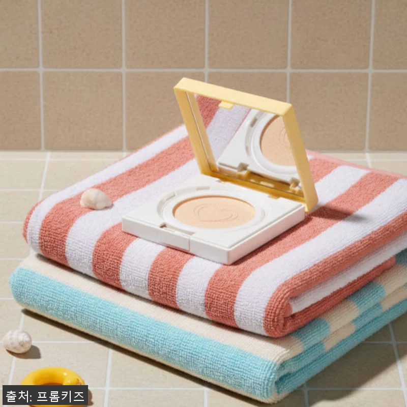 [대용량]프롬키즈 하트 베이지 선쿠션 관련 이미지 3
