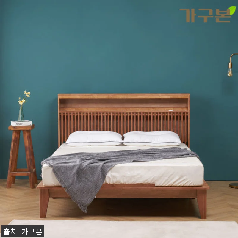 듀크 퀸사이즈 고무나무 침대프레임 사 관련 이미지 3