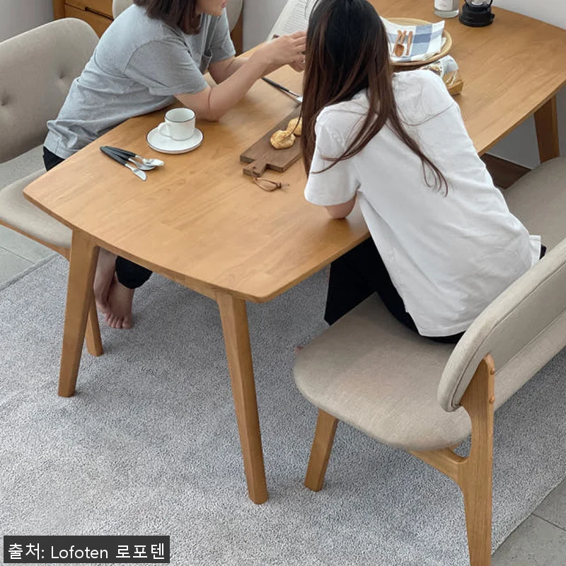 로포텐 올라 원목 6인용 식탁 세트 관련 이미지 4