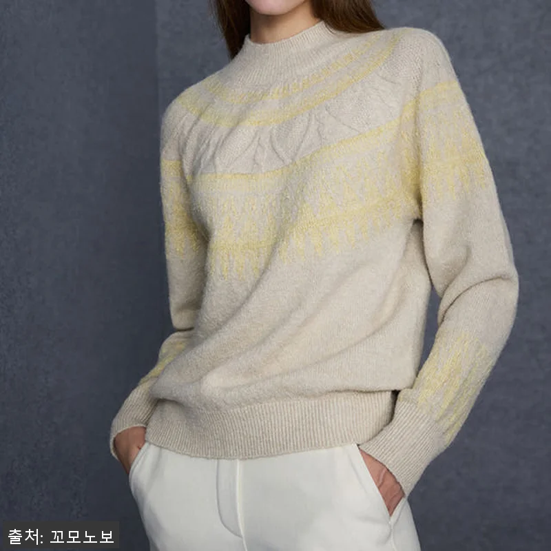 꼬모노보 페루산 알파카 혼방 노르딕 관련 이미지 4