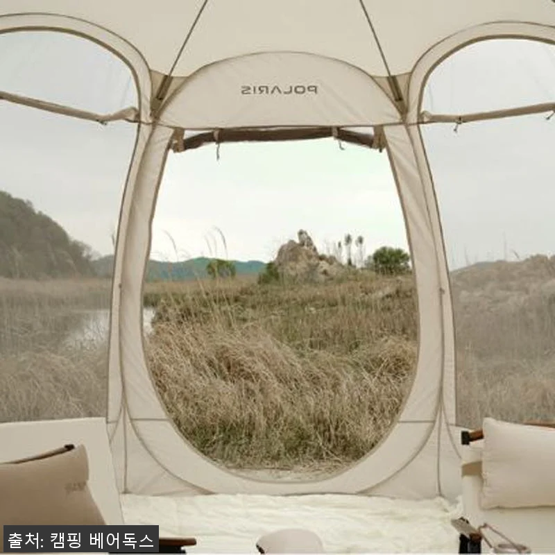 폴라리스 P1 원터치 텐트 블랙 쉘터 관련 이미지 3