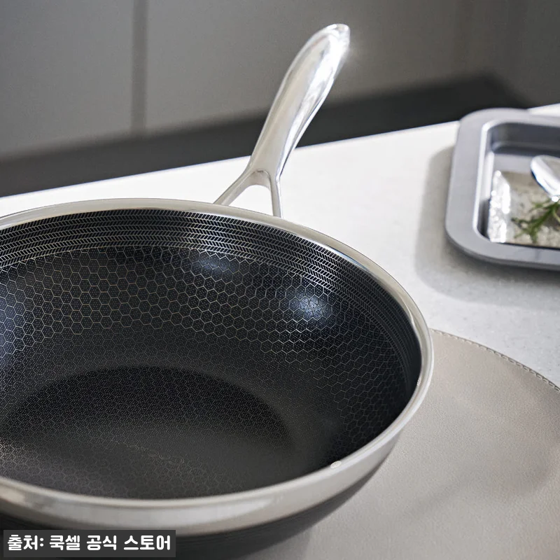 쿡셀 블랙 에디션 궁중팬 웍 20cm 관련 이미지 5