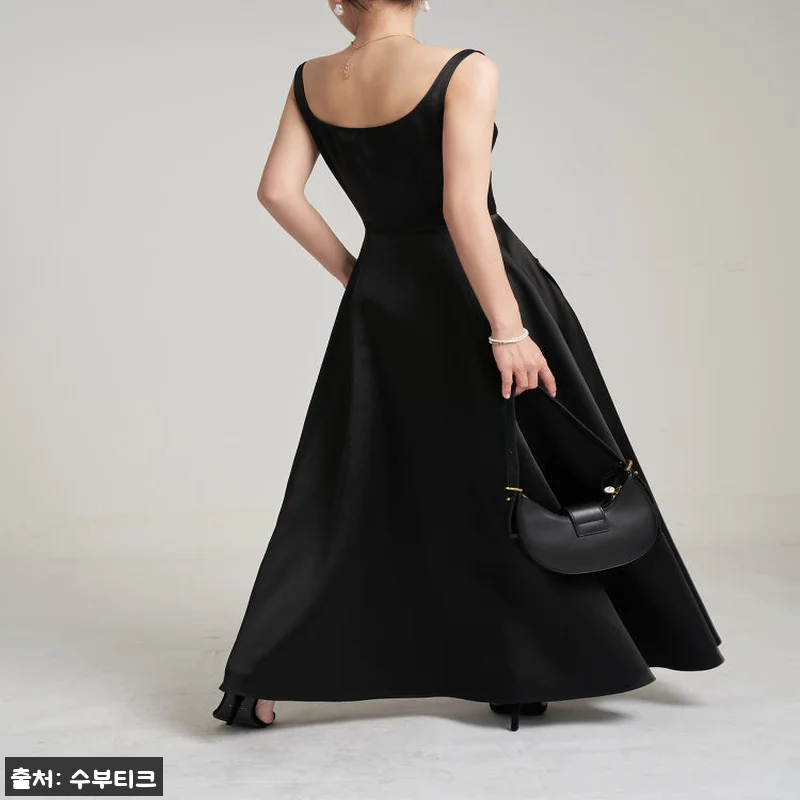 새틴 스퀘어넥 민소매 나시 브라이덜샤 관련 이미지 5
