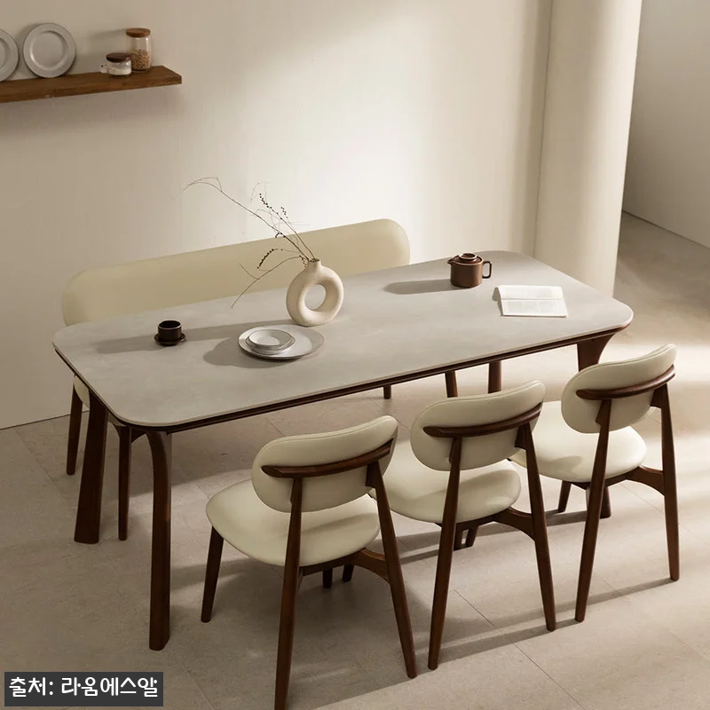 모드니 양면 세라믹 식탁 테이블 6인 관련 이미지 5