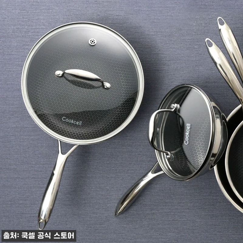쿡셀 블랙 에디션 궁중팬 웍 20cm 관련 이미지 6