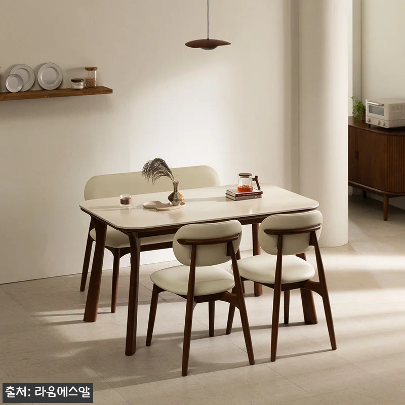 모드니 양면 세라믹 식탁 테이블 6인 관련 이미지 6