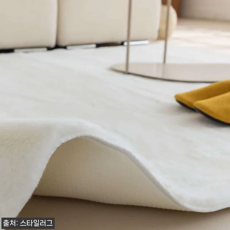 먼지없는 워셔블 장모 온감 러그 사용 관련 이미지 8
