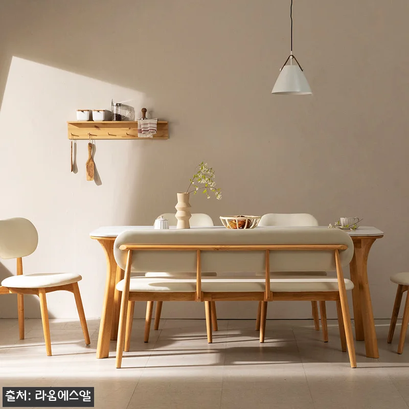 모드니 양면 세라믹 식탁 테이블 6인 관련 이미지 10