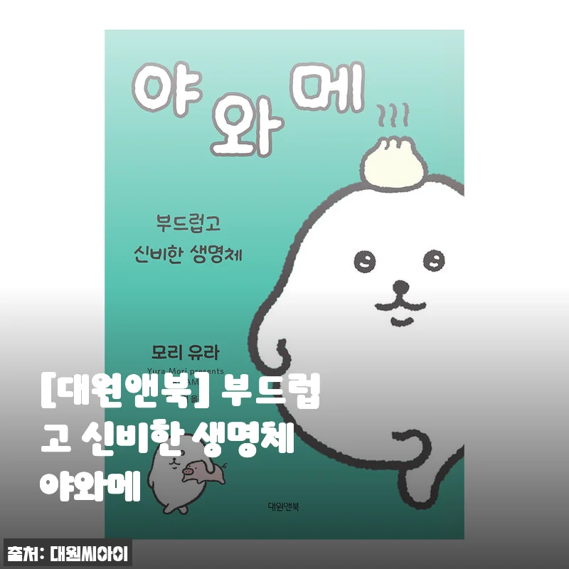 대원앤북 ‘부드럽고 신비한 생명체 야와메’ 직접 사용 후기와 제품 소개