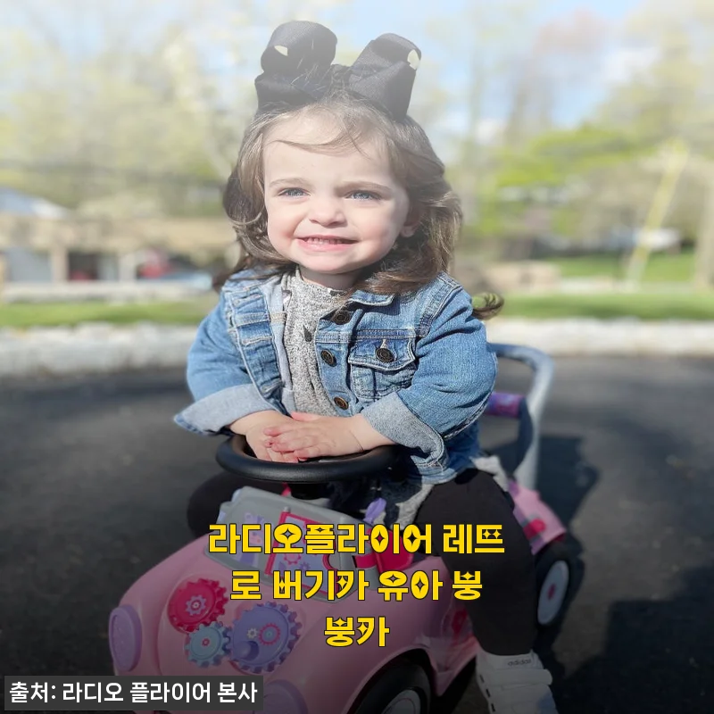 라디오플라이어 레트로 버기카 유아 붕붕카 사용 후기
