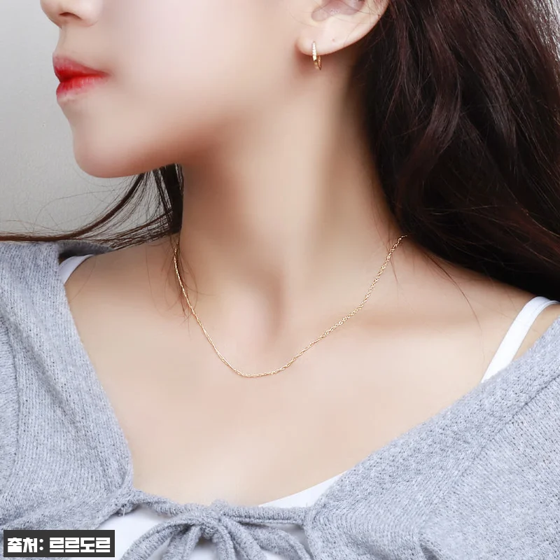14K 18K 레이스 체인 줄, 트라 관련 이미지 6