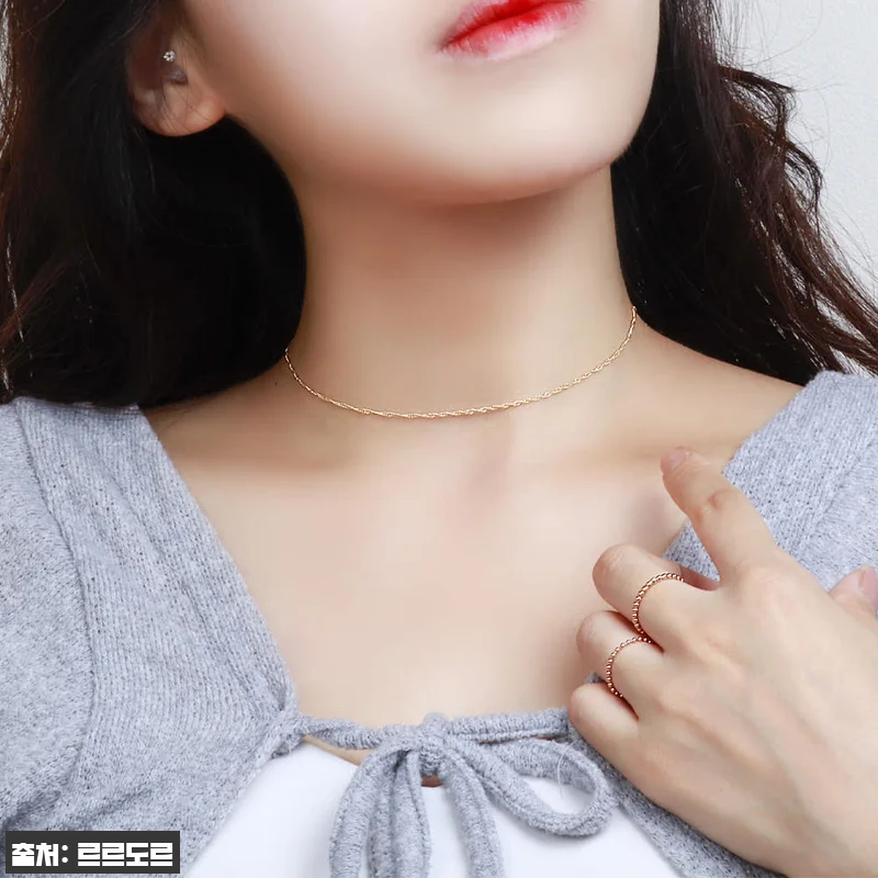 14K 18K 레이스 체인 줄, 트라 관련 이미지 7