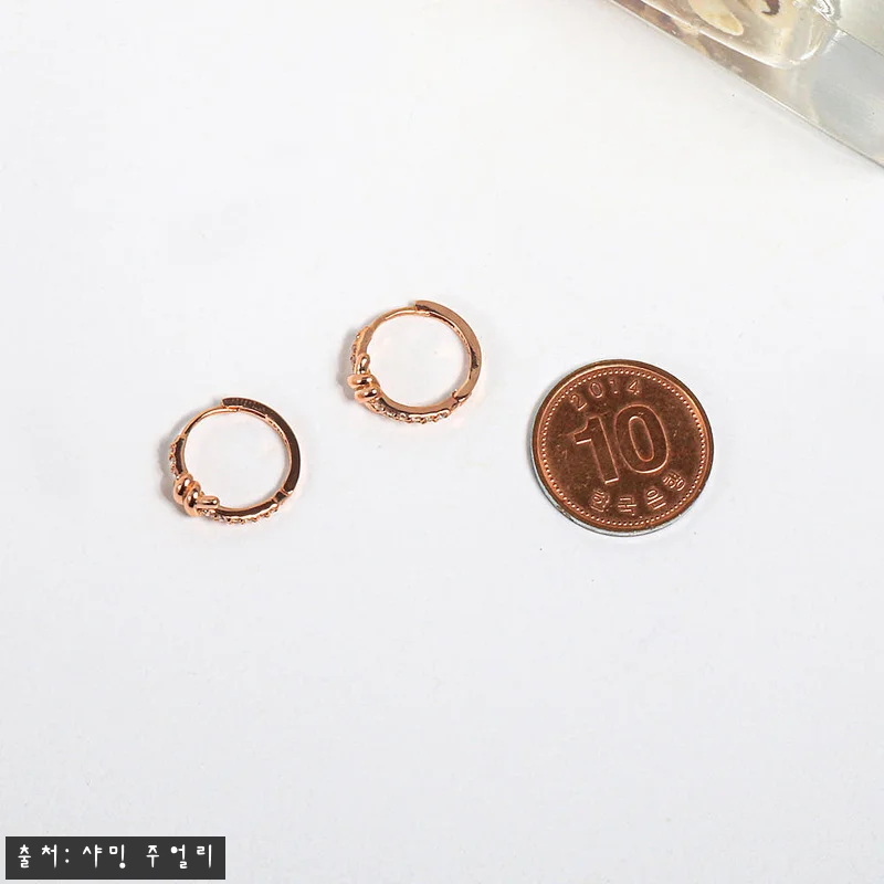 14K 메이미 매듭 꼬임 링 원터치 관련 이미지 7