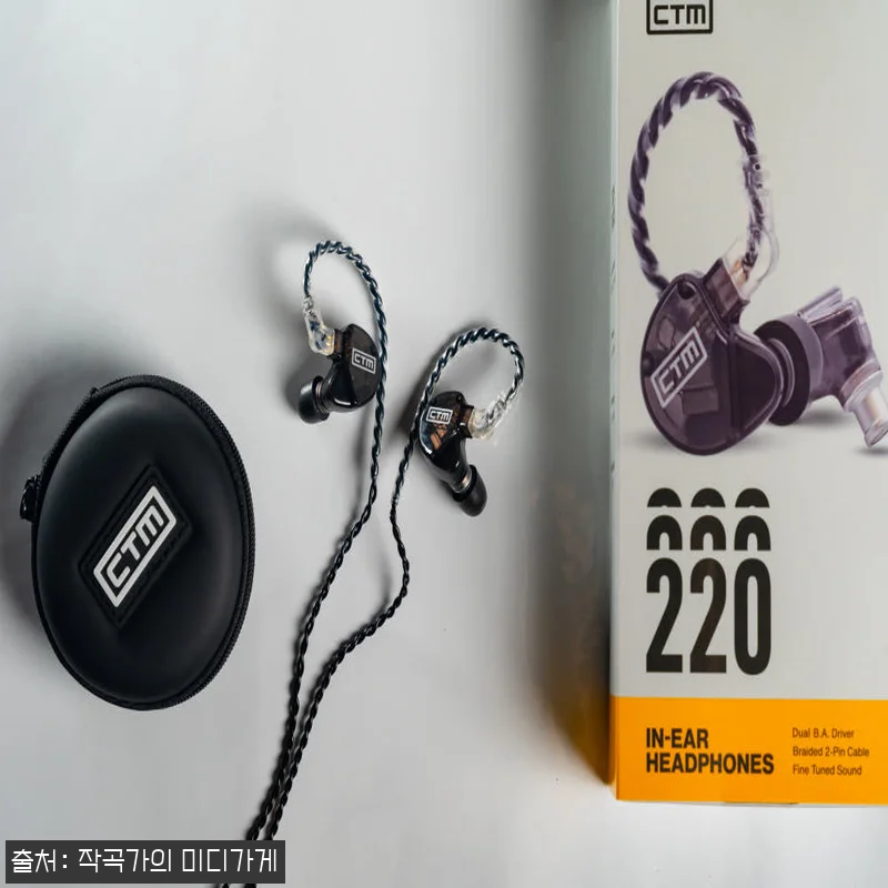 CTM Clear Tune Monitors CE220 듀얼 B.A 드라이버 인이어 이어폰, 52% 할인에 확인한 구매 포인트 13 CTM Clear Tune Monit 관련 이미지 4