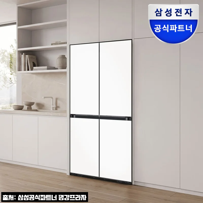 삼성 비스포크 AI 키친핏 냉장고 RM70H63R1Z, 신제품 런칭특가로 체크한 구매 전 후기