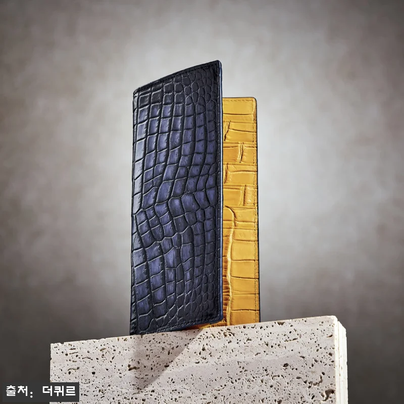 더퀴르 블랙라벨 남자 명품 악어가죽 관련 이미지 2