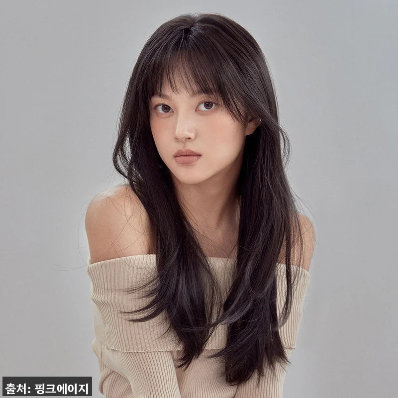 핑크에이지 세미 수제 통가발 르네펌 관련 이미지 3