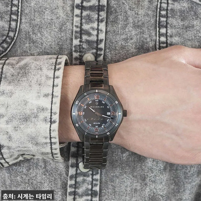 마세라티 SORPASSO 블랙/GMT 시계 후기, 35% 할인에 클래식한 선물템 찾는다면 11 마세라티 SORPASSO 블랙/GMT 관련 이미지 4